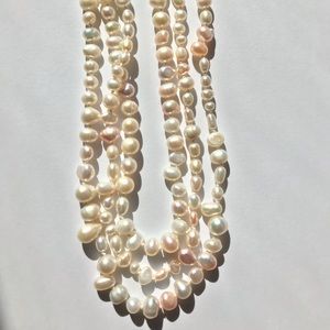 New 31” Freshwater Pearl Necklace